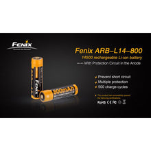 Fenix 14500 Rechargeable Battery ARB-L14-800 – 1600mA