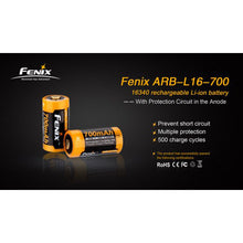 Fenix 16340 Rechargeable Battery ARB-L16-700 – 700mA