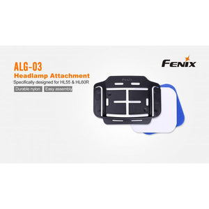 Fenix ALG-03 Headlamp Attachment Specifically designed for HL55 & HL60R