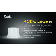 Fenix AOD-L White Diffuser Tip