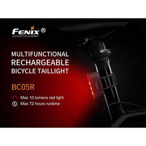 Fenix BC05 USB Rechargeable LED Bike Tail Light