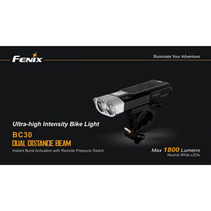 Fenix BC30 – 1800 Lumens LED Bike Light