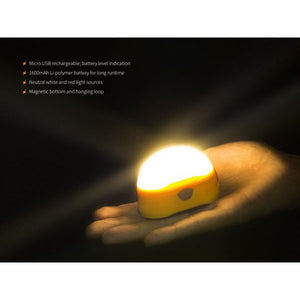 Fenix CL20R – 300 Lumens Rechargeable LED Lantern – Orange