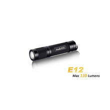 Fenix E12 – 130 Lumens LED Torch – Black