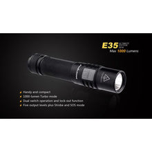 Fenix E35UE – 1000 Lumens Led Torch