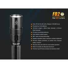 Fenix FD20 – 350 Lumens Focusable LED Torch