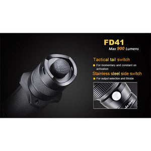 Fenix FD41 – 900 Lumens Focusable LED Torch