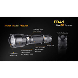 Fenix FD41 – 900 Lumens Focusable LED Torch