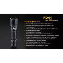 Fenix FD41 – 900 Lumens Focusable LED Torch