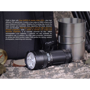 Fenix FD65 3800 LumensFocusable LED Torch