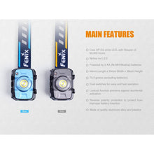 Fenix HL30 V18 – 300 Lumens Rechargeable LED Headlamp -Blue