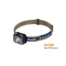 Fenix HL32R – 600 Lumens Rechargeable LED Headlamp – Blue