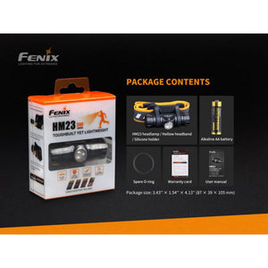 Fenix HM23 – 240 Lumens LED Headlamp