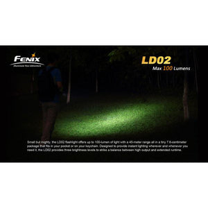 Fenix LD02 – 100 Lumens LED Torch