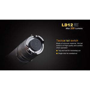 Fenix LD12 LED – 320 Lumens Torch Ver 2017