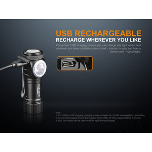 Fenix LD15R – 320 Lumens Rechargeable LED Torch