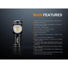 Fenix LD15R – 320 Lumens Rechargeable LED Torch