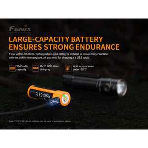 Fenix LD30 1600 Lumens USB Rechargeable LED Pocket Torch