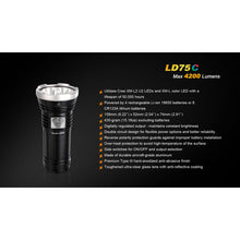 Fenix LD75C – 4200 Lumens Multi Colour LED Torch