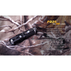 Fenix PD25 – 550 Lumens LED Torch