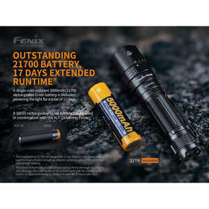 Fenix PD40R V2.0 – 3000 Lumens Rechargeable LED Torch