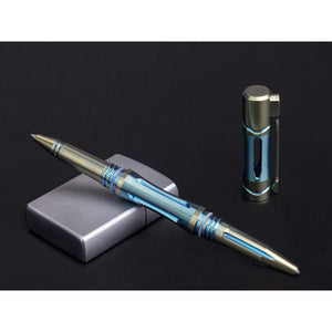 Fenix T5TI Titanium Tactical Pen – Storm Blue