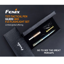 Fenix T5Ti Titanium Tactical Pen & F15 Torch Gift Set – Grey Pen