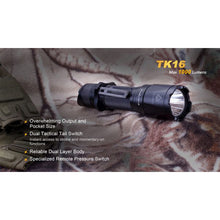 Fenix TK16 – 1000 Lumens Tactical Led Torch