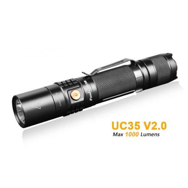 Fenix UC35 V2.0 – 1000 Lumens Rechargeable LED Torch