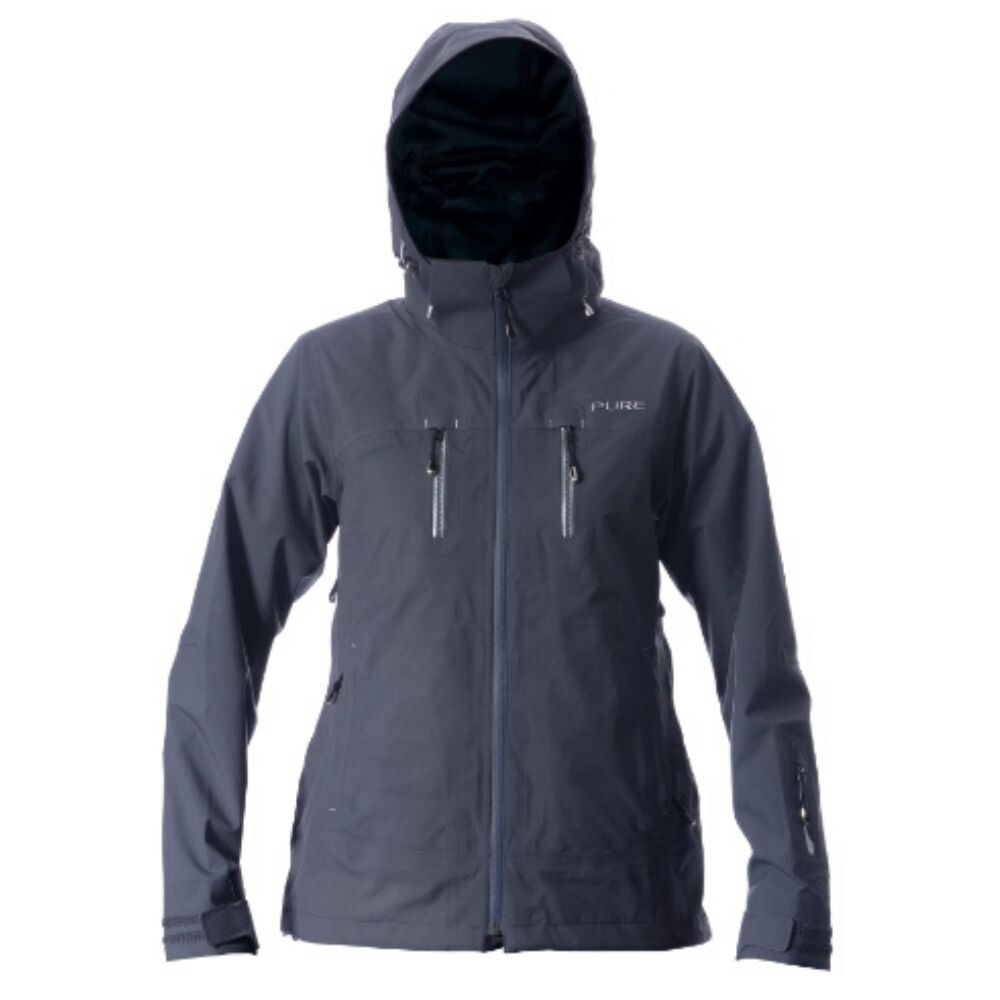 Pure Mountain Monte Rosa Women's Shell Jacket Ebony