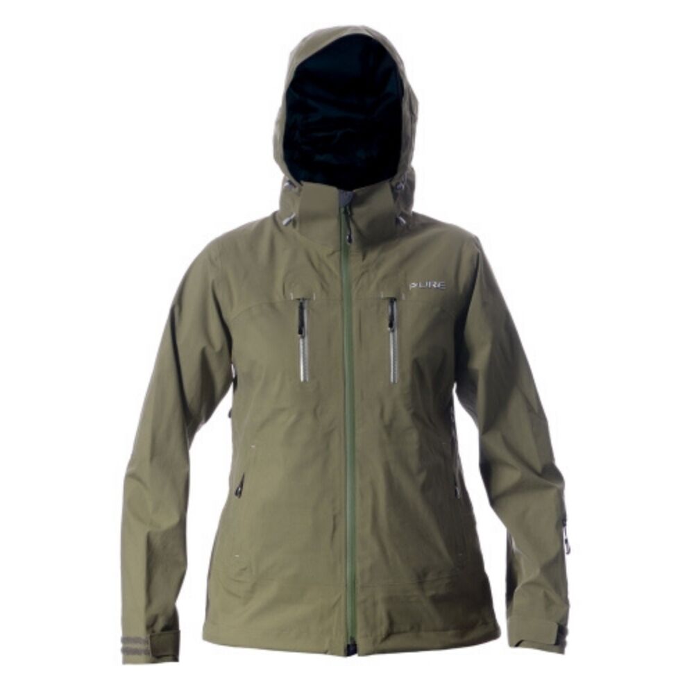 Pure Mountain Monte Rosa Women's Shell Jacket Khaki