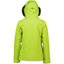 Pure Snow Meribel Insulated Faux-Fur Jacket - Sulphur